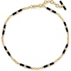 image:imageKendra Scott Bree Beaded Link And Chain NecklaceGOLD BLACK AGATE