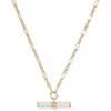 image:imageKendra Scott Bree Metal TBar Short Pendant NecklaceGOLD IVORY MOTHER OF PEARL
