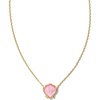 image:imageKendra Scott Brynne Shell Short Pendant Necklace Fashion Jewelry for WomenBLUSH MOTHER OF PEARL