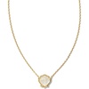 image:imageKendra Scott Brynne Shell Short Pendant Necklace Fashion Jewelry for WomenIVORY MOTHER OF PEARL