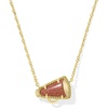 image:imageKendra Scott Cheer Short Pendant Necklace Fashion Jewelry for WomenOrange Goldstone