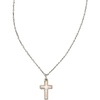 image:imageKendra Scott Cross Pendant Necklace for Women Fashion JewelryRHODIUM  WHITE OPAL