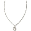 Letter G (RHODIUM-PLATED)