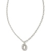 Letter O (RHODIUM-PLATED)