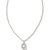 Letter Q (RHODIUM-PLATED)