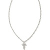 Letter T (RHODIUM-PLATED)