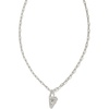 Letter V (RHODIUM-PLATED)
