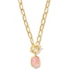 Gold - Pink Iridescent Abalone