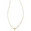 image:imageKendra Scott Delicate Cross Pendant Necklace 14 Gold