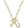 image:imageKendra Scott Emilie Link and Chain Letter NecklaceU