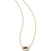 image:imageKendra Scott Grayson Stone Pendant Necklace in Dichroic Glass 14k GoldPlated Brass Fashion Jewelry for Women