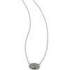 image:imageKendra Scott Grayson Stone Pendant Necklace in Platinum Drusy RhodiumPlated Brass Fashion Jewelry for Women