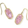 image:imageKendra Scott Lee Luxe Drop Earring Fashion Jewelry for WomenGOLDLIGHT PINK CUBIC ZIRCONIA