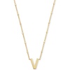 image:imageKendra Scott Letters AZ Pendant Necklace for Women Fashion Jewelry 14k GoldPlated BrassLetter V