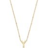 image:imageKendra Scott Letters AZ Pendant Necklace for Women Fashion Jewelry 14k GoldPlated BrassLetter Y