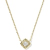 image:imageKendra Scott Mallory Crystal Short Pendant NecklaceGOLD WHITE CZ