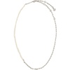 image:imageKendra Scott Markie Half Chain Necklace Fashion Jewelry for WomenRHODIUMFRESHWATER CULTURED PEARL