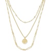 image:imageKendra Scott Medallion Triple Strand Necklace Fashion Jewelry for WomenGOLD
