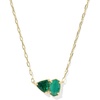 image:imageKendra Scott Tatum Short Pendant Necklace Fashion Jewelry for WomenGOLD  GREEN MIX