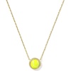 image:imageKendra Scott Tennis Short Pendant Necklace Fashion Jewelry for WomenGOLD  CHARTREUSE MAGNESITE