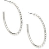image:imageKendra Scott Veronica Hoop EarringsRHODIUM  IRIDESCENT CRYSTAL