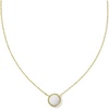 image:imageKendra Scott Volleyball Pendant Necklace Fashion Jewelry for WomenGOLD  WHITE MOTHER OF PEARL