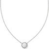 image:imageKendra Scott Volleyball Pendant Necklace Fashion Jewelry for WomenRHODIUM  WHITE MOTHER OF PEARL