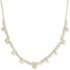 image:imageKendra Scott x Disney Mickey Mouse and Minnie Mouse Tennis Necklace Fashion Jewelry for WomenGOLD  WHITE CRYSTAL