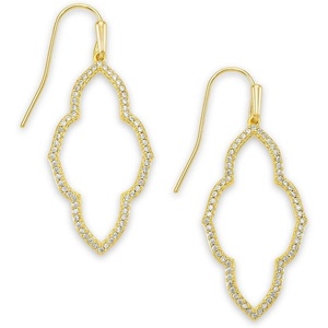 image:imageKendra Scott Abbie Small Open Frame Earring Fashion Jewelry for WomenGOLD
