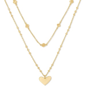 image:imageKendra Scott Ari Heart Multistrand Necklace Fashion Jewelry for WomenGOLD METAL