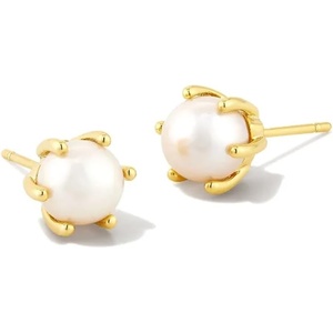 image:imageKendra Scott Ashton Pearl Stud EarringsGOLD  WHITE PEARL