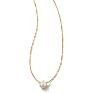 image:imageKendra Scott Ashton Pendant Necklace in White Pearl Fashion Jewelry for WomenGOLD  WHITE PEARL