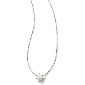 image:imageKendra Scott Ashton Pendant Necklace in White Pearl Fashion Jewelry for WomenRHODIUM  WHITE PEARL