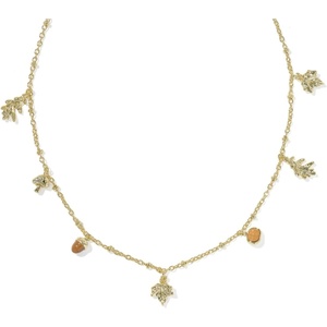image:imageKendra Scott Autumn Charm Necklace 14k GoldPlated Brass Multi Mix