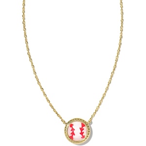 image:imageKendra Scott Baseball Short Pendant Necklace Fashion Jewelry for WomenGOLD