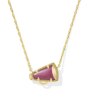 image:imageKendra Scott Cheer Short Pendant Necklace Fashion Jewelry for WomenMaroon Magnesite