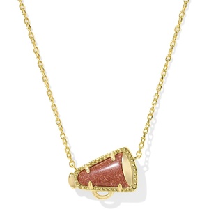 image:imageKendra Scott Cheer Short Pendant Necklace Fashion Jewelry for WomenOrange Goldstone