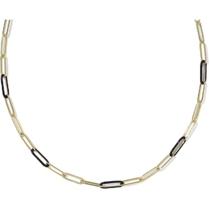 image:imageKendra Scott Courtney Enamel Link NecklaceBLACK