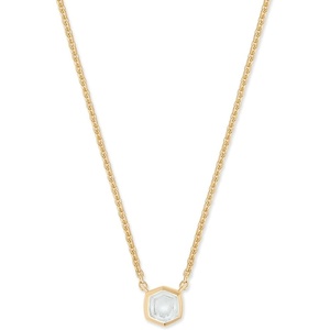 image:imageKendra Scott Davie Pendant Necklace in 18K Gold Vermeil DemiFine Jewelry for Women Rock Crystal