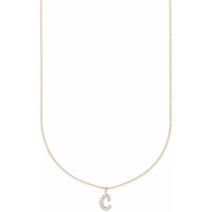 image:imageKendra Scott Diamond Letter AZ Pendant Necklace Fine Jewelry For WomenLETTER C