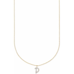 image:imageKendra Scott Diamond Letter AZ Pendant Necklace Fine Jewelry For WomenLETTER D