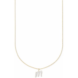 image:imageKendra Scott Diamond Letter AZ Pendant Necklace Fine Jewelry For WomenLETTER M