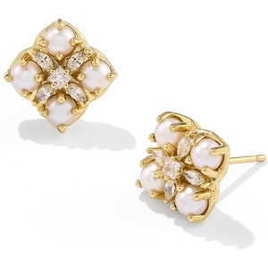 image:imageKendra Scott Dira Pearl Stud EarringsGOLD FRESHWATER CULTURED PEARL