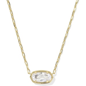 image:imageKendra Scott Elisa Luxe Pendant Necklace Fashion Jewelry for WomenGOLDWHITE CUBIC ZIRCONIA
