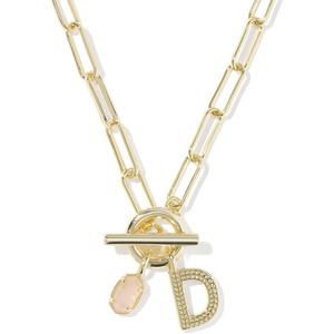 image:imageKendra Scott Emilie Link and Chain Letter NecklaceD