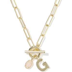 image:imageKendra Scott Emilie Link and Chain Letter NecklaceG