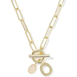 image:imageKendra Scott Emilie Link and Chain Letter NecklaceO