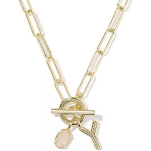 image:imageKendra Scott Emilie Link and Chain Letter NecklaceY