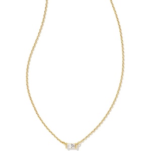 image:imageKendra Scott Juliette Necklace Fashion Jewelry for WomenGOLD  WHITE CRYSTAL