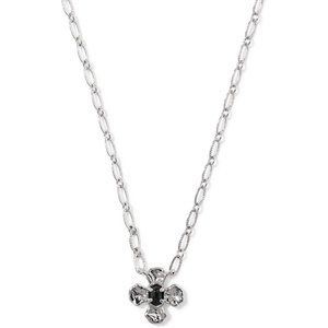 image:imageKendra Scott Leanne Short Pendant NecklaceSILVER  BLACK GRANITE
